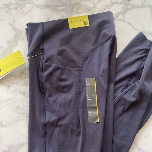 All in motion Leggings Flex High Rise Legging Size‎ S Long 7/8 slate gray - Picture 9 of 10